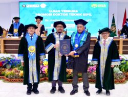 Awliya Tribhuwana ST MT Raih Gelar Doktor