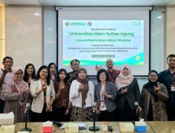 LP3M Unissula Terima Kunjungan Studi Banding DKK UKSW