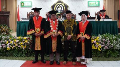 Tonggak Baru Akademik FH Unissula: Prof. Arpangi dan Prof. Widayati Resmi Dikukuhkan