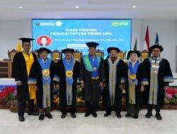 Lulus dengan IPK 3,81, Yonas Prima Arga Rumbyarso Raih Gelar Doktor ke-68 Teknik Sipil Unissula